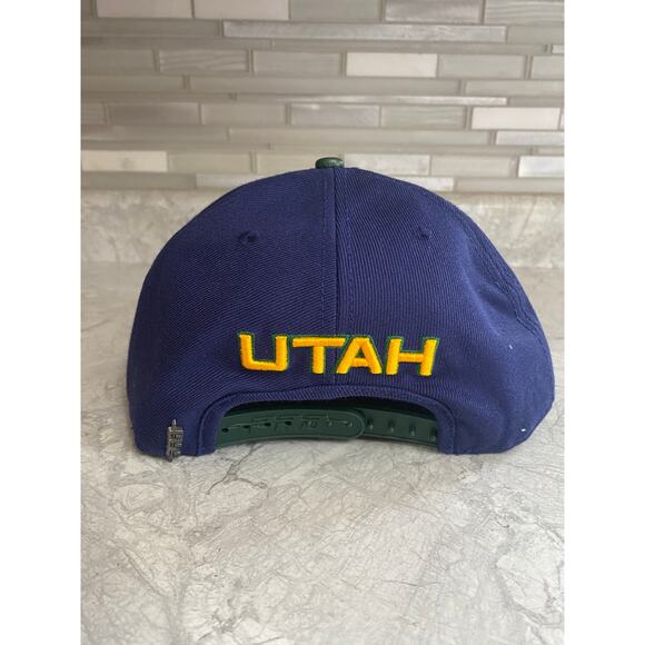 Utah Jazz Multiple-patch NBA Basketball Snapback Hat - Picture 5 of 11